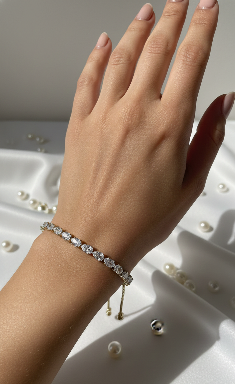 Pearl Tennis Bracelet